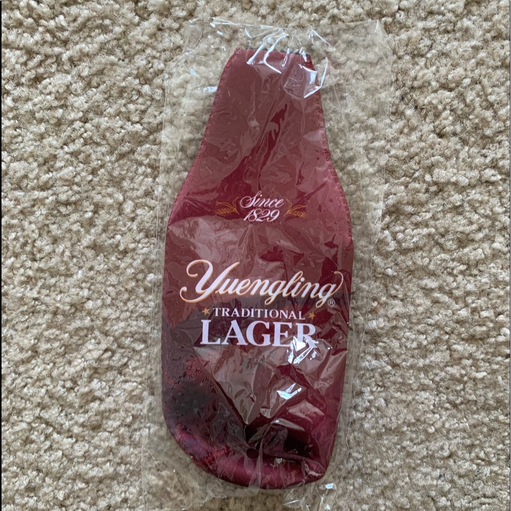 Yuengling Traditional Lager 12oz Bottle Koozie - Maroon